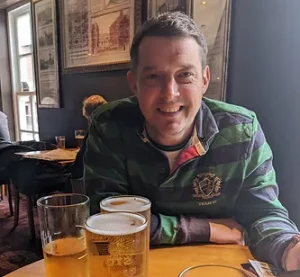 Anthony in Wetherspoons where Core Social was born
